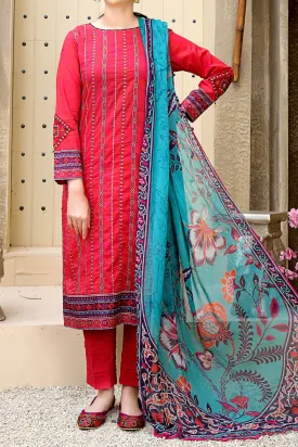 3 PIECE DIGITAL PRINT LAWN| DPC-190