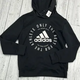 Adidas black hoodie - Boys 11/12