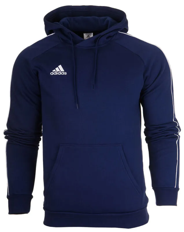 Adidas Core 18 Mens Jumper Hoodie Top Hoody Overhead Cotton Sweatshirt S-2XL