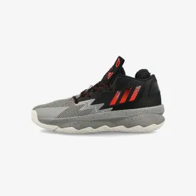 adidas DAME 8 GREY THREE/RED/CORE BLACK