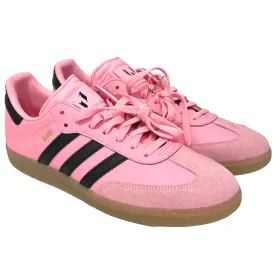 adidas/Low-Sneakers/US 10.5/Leather/PNK/Messi Miami Sambas