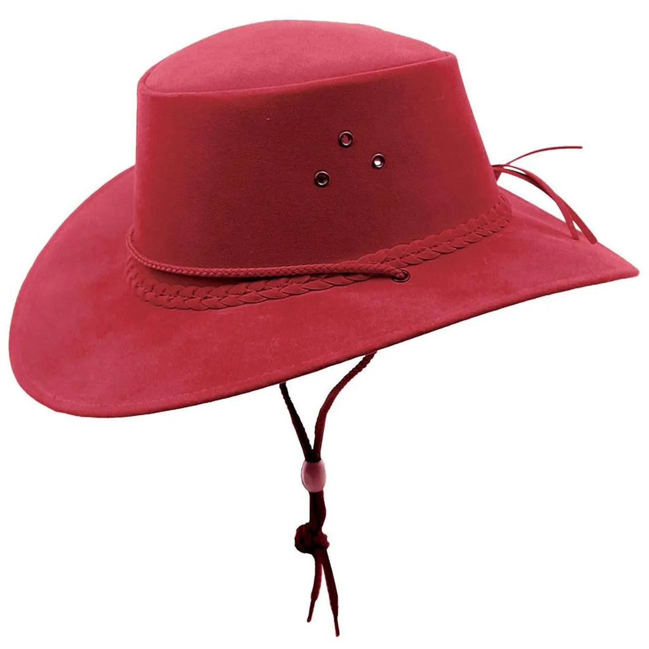 All-Weather Soaka Hat in Cherry