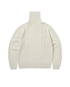 AS M NL CABLE KNIT TURTLENECK