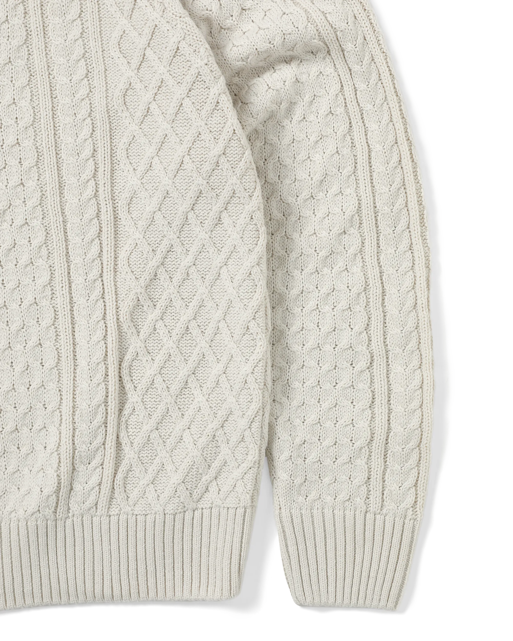 AS M NL CABLE KNIT TURTLENECK