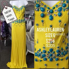 Ashley Lauren CLEARANCE FORMAL 6