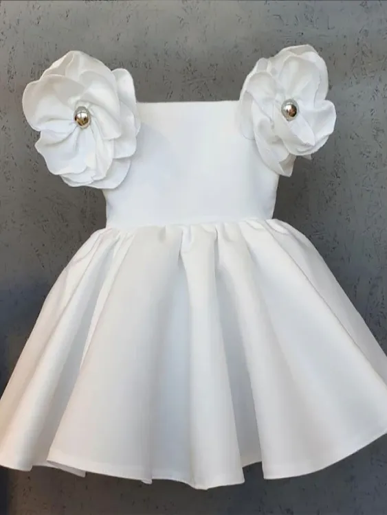 Blooming Beauty Pleated Party Dress