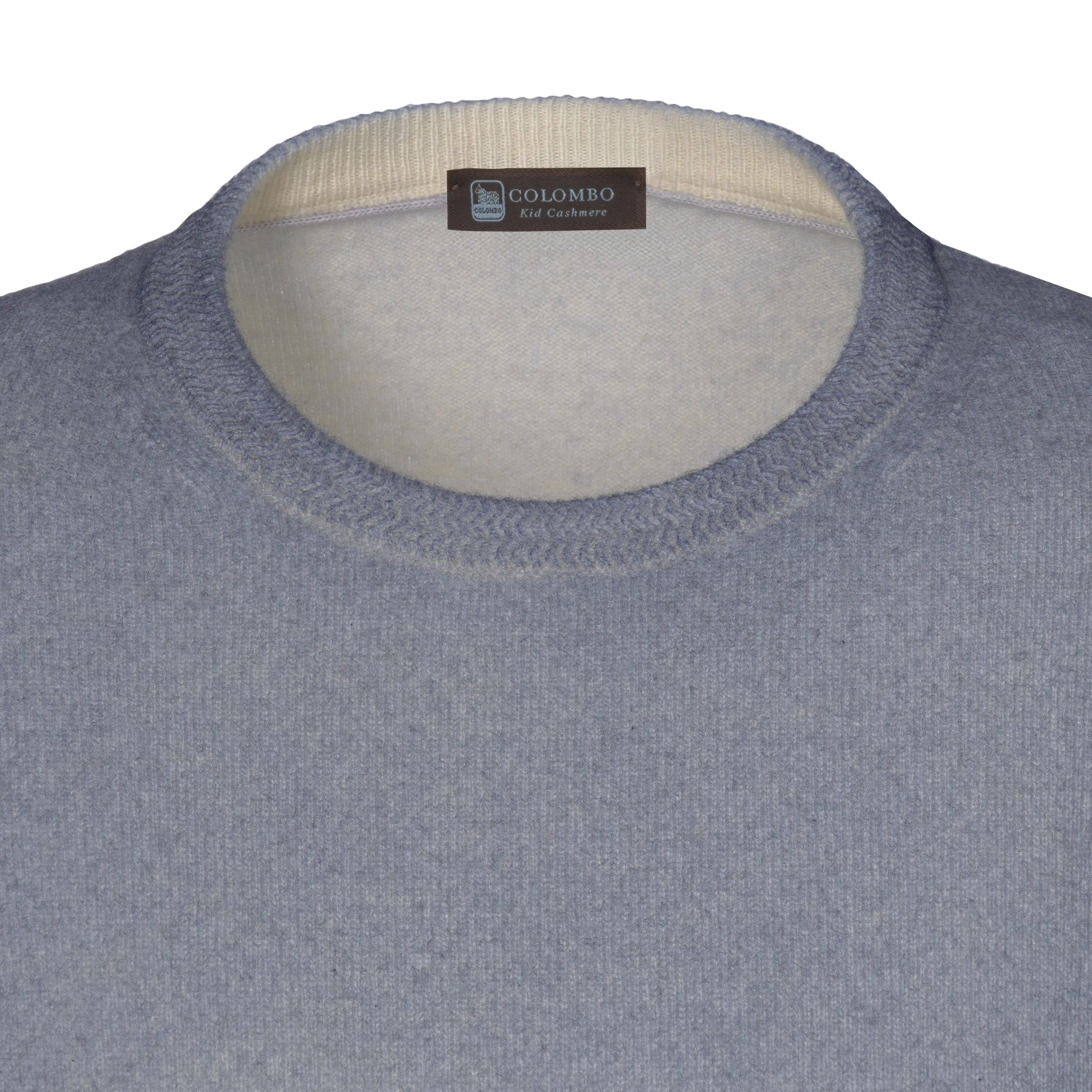 Cashmere Crew-Neck Pullover in New Navy