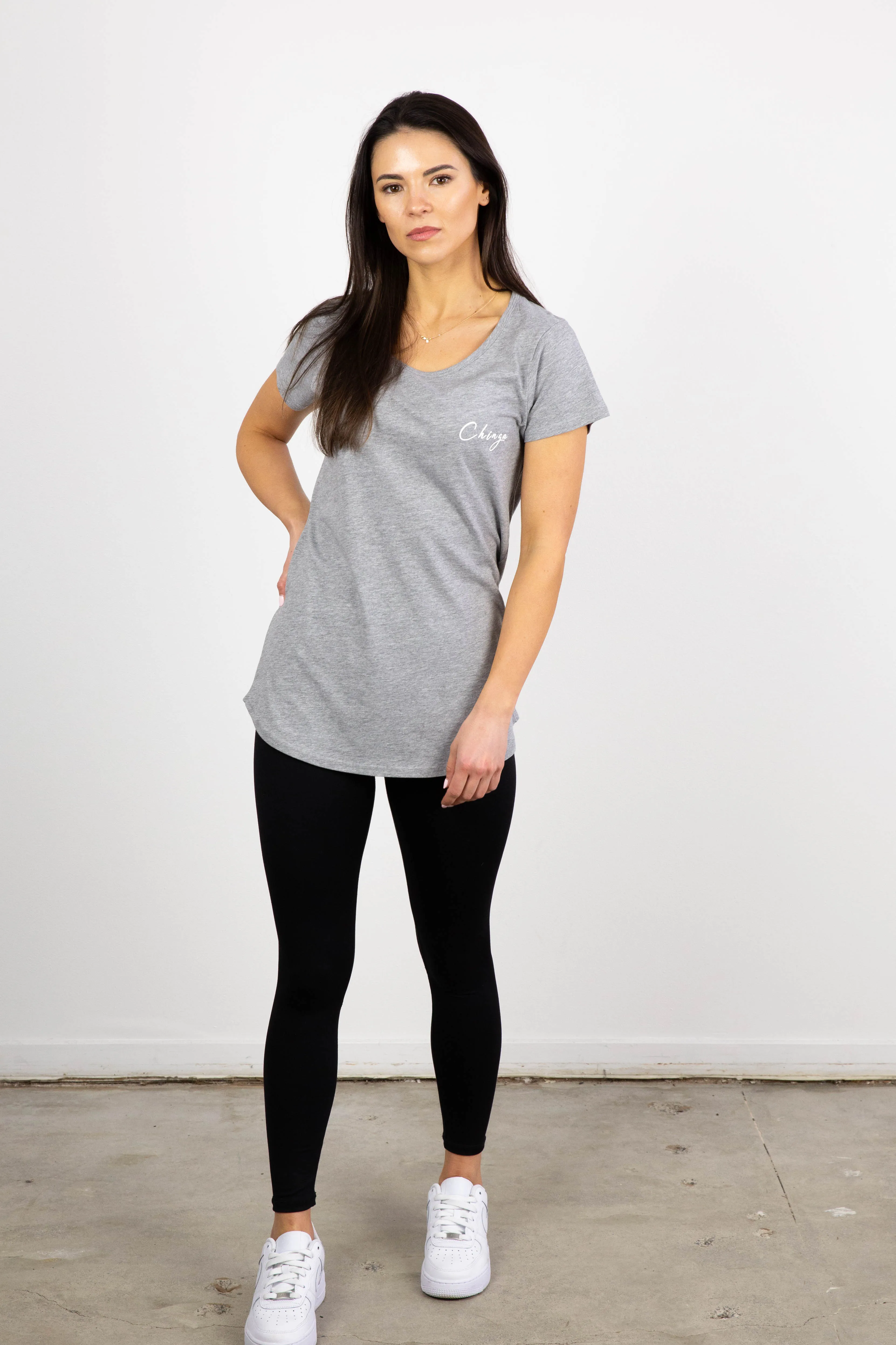 CHINGA  T-SHIRT GREY