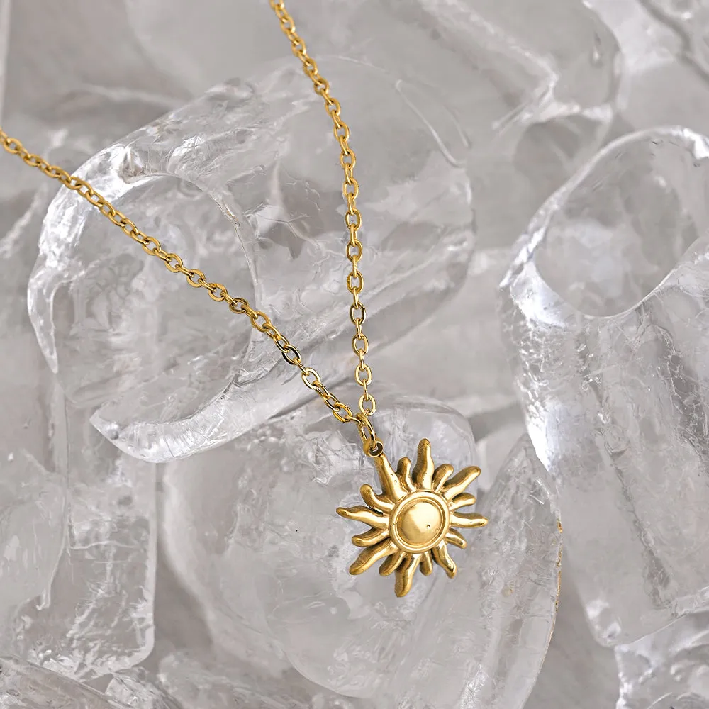 Glowing Sun Necklace