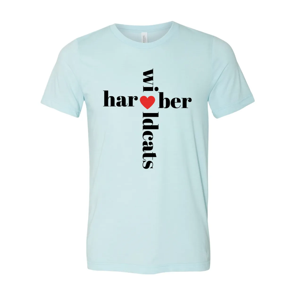 Har-Ber Wildcats Cross T-Shirt