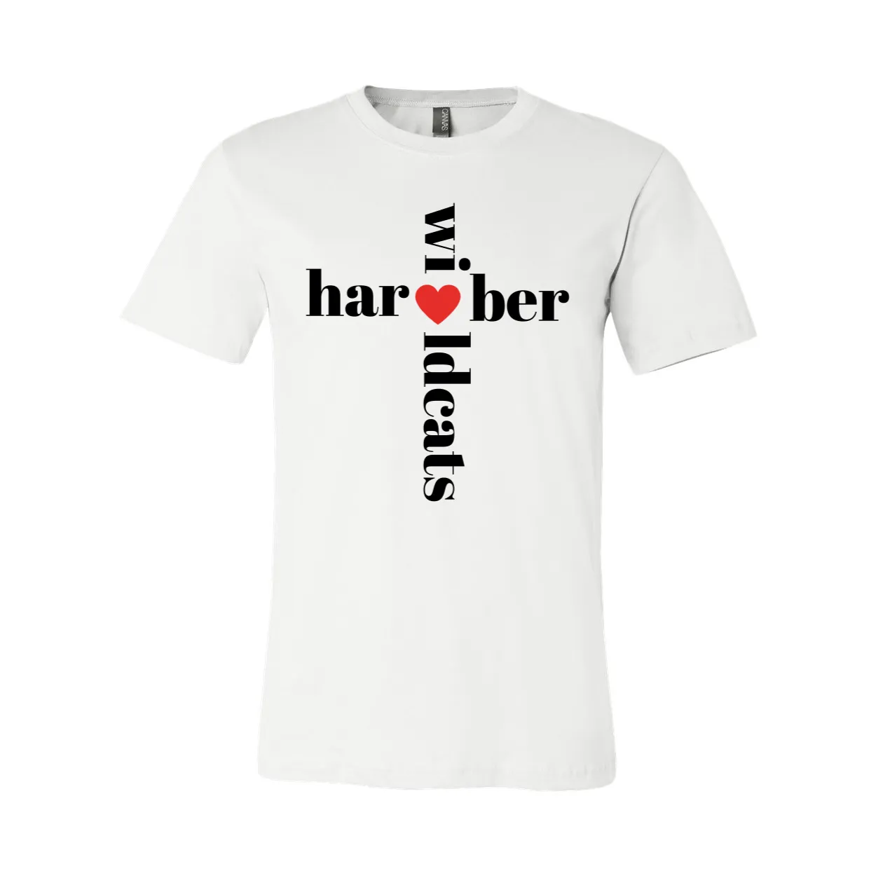 Har-Ber Wildcats Cross T-Shirt