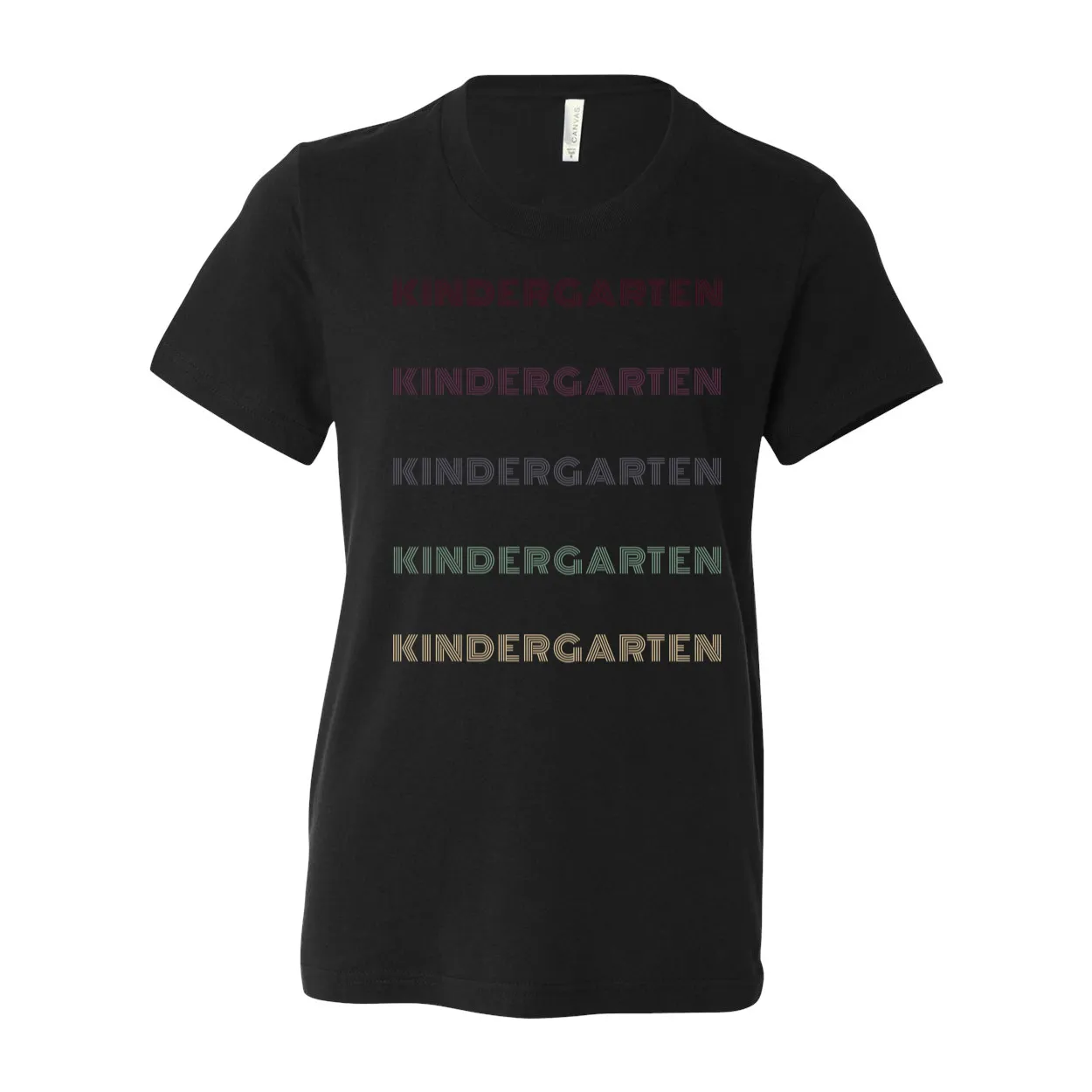 Kindergarten YOUTH Retro Soft Tee