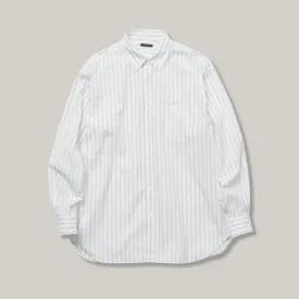 LENO STANDARD STRIPE SHIRT - WHITE STRIPE