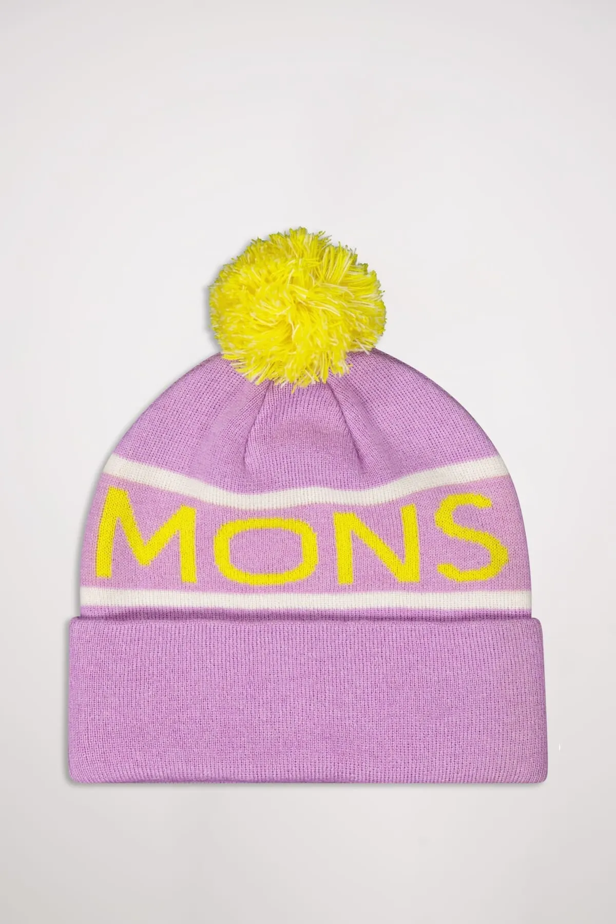 McCloud Pom Pom Merino Beanie - Orchid Sun