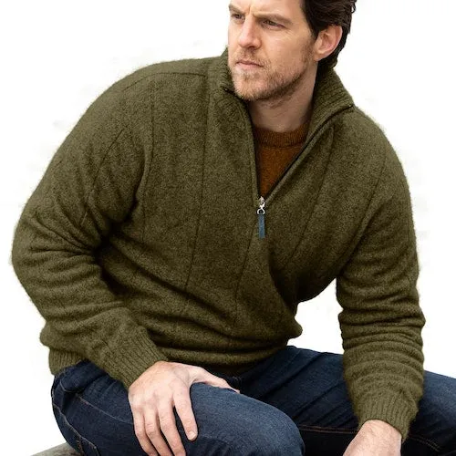 Noble Wilde Javelin Zip Neck Jumper