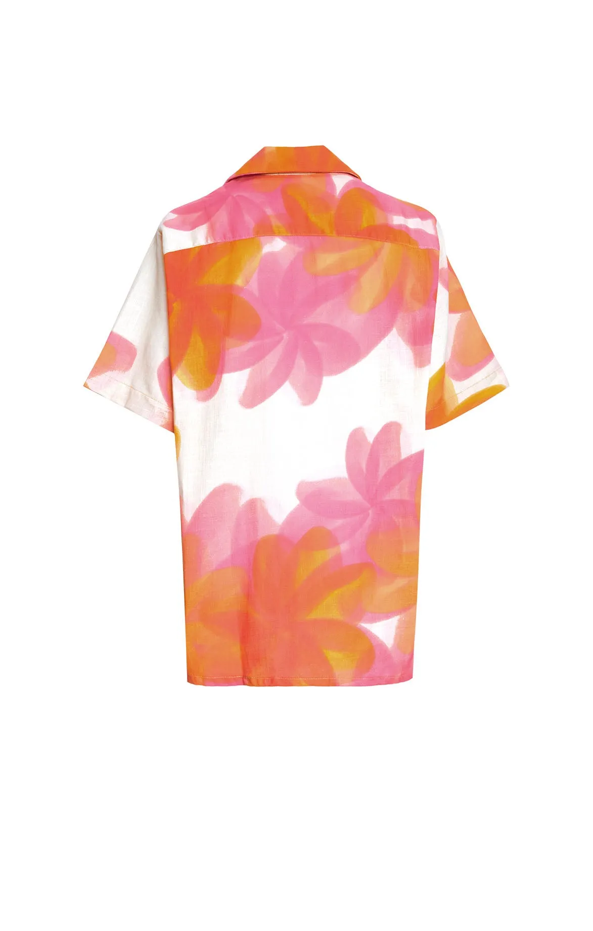 Pink Short Sleeves Bahama Shirt