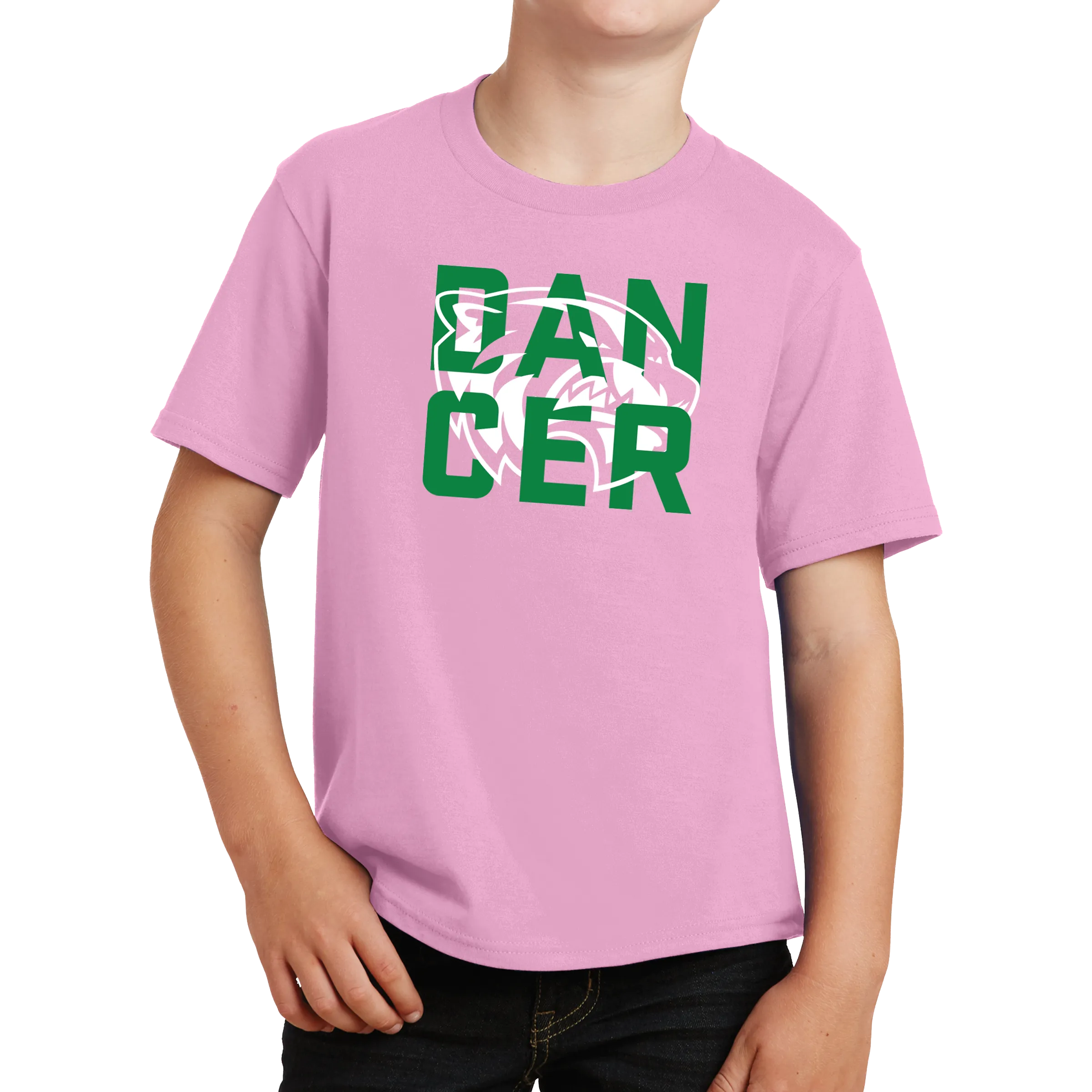 Port & Company Youth Fan Favorite Tee- Wolverine Dancer