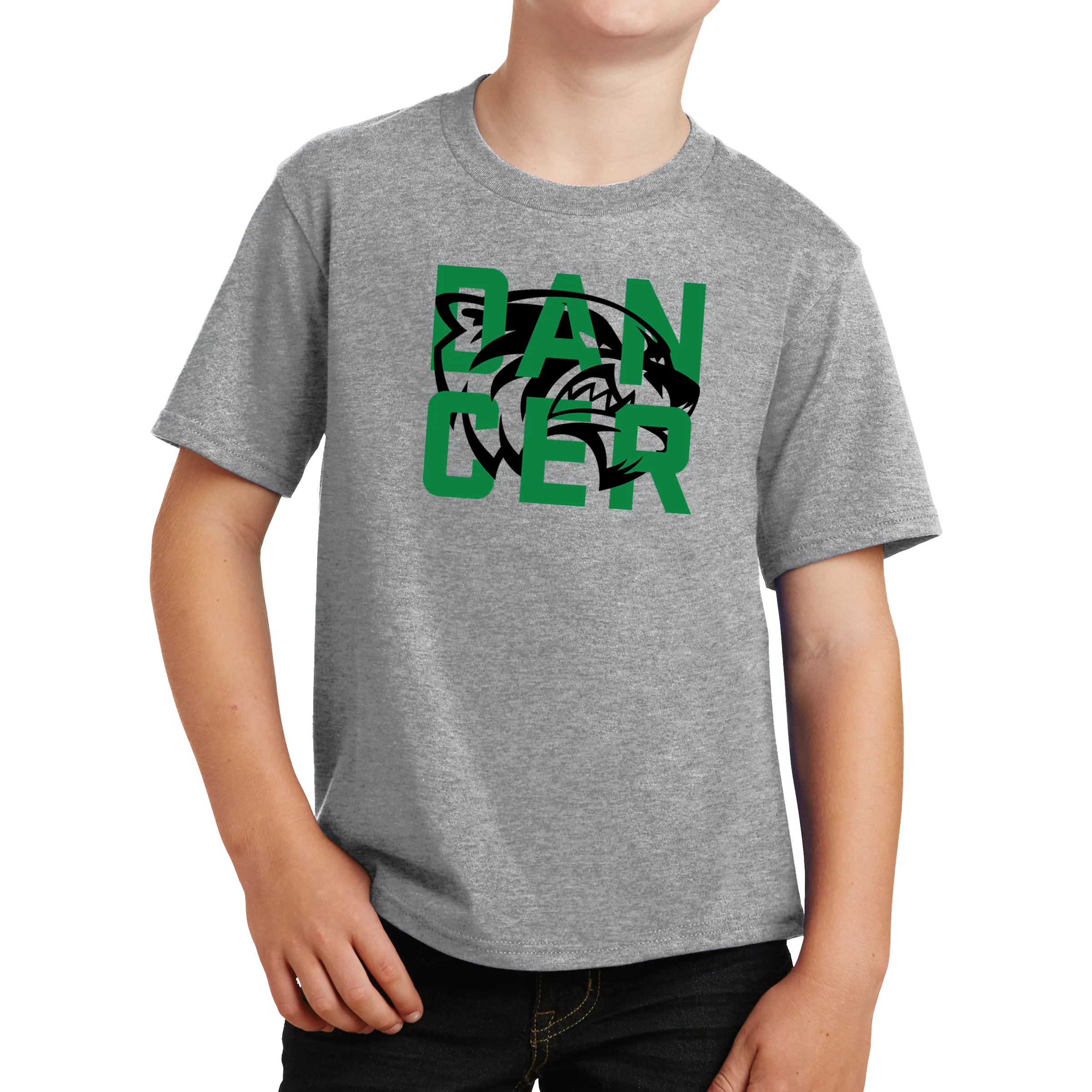 Port & Company Youth Fan Favorite Tee- Wolverine Dancer