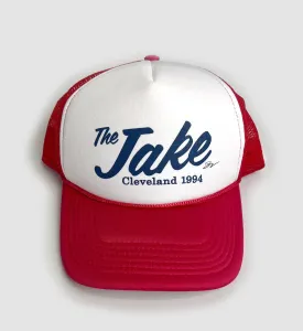 "The Jake" Red Trucker Hat