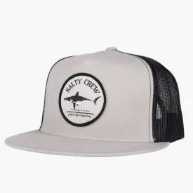 SALTY CREW BRUCE SILVER/BLACK TRUCKER HAT